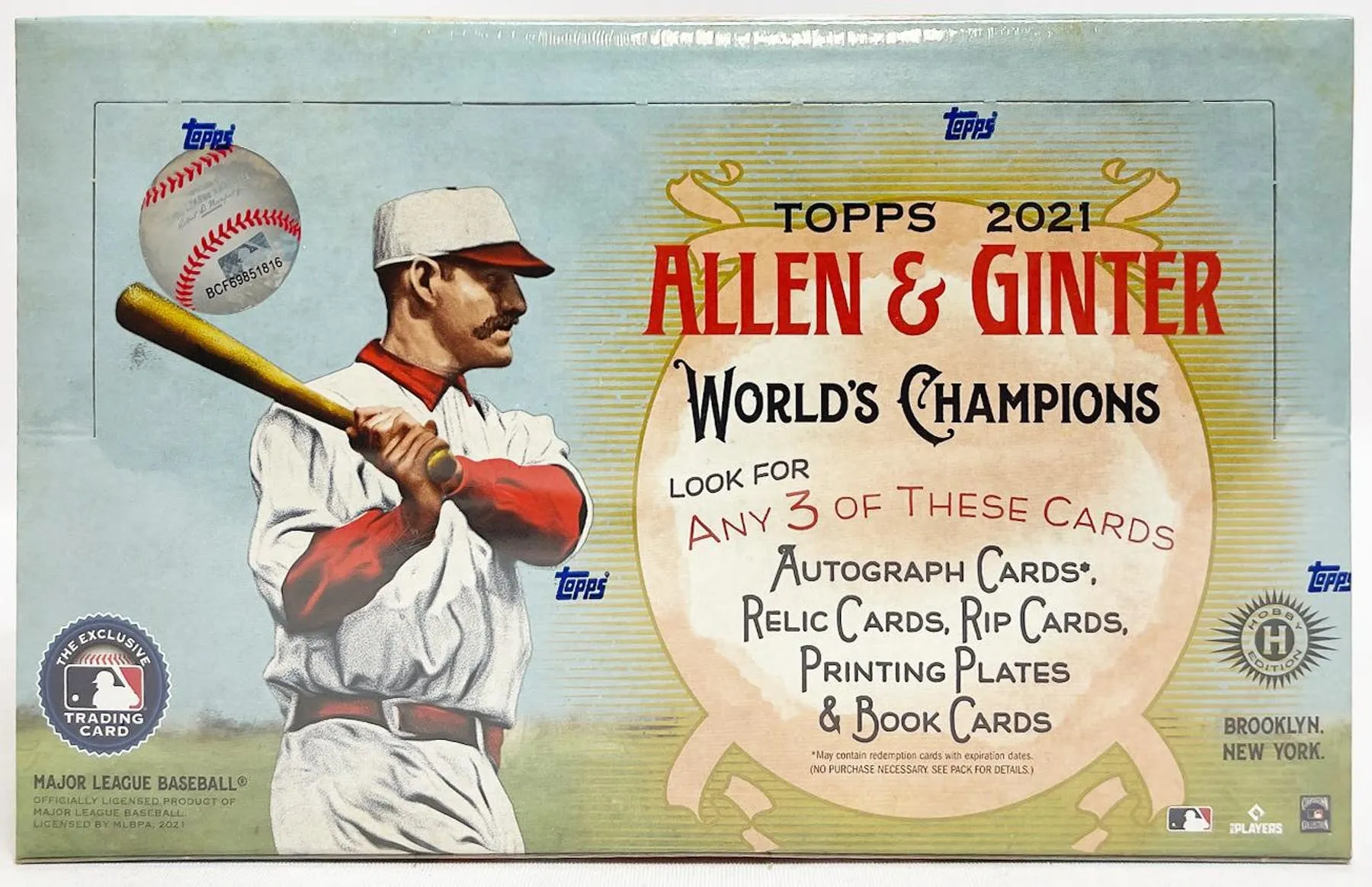2021 Topps Allen & Ginter Baseball Hobby Box