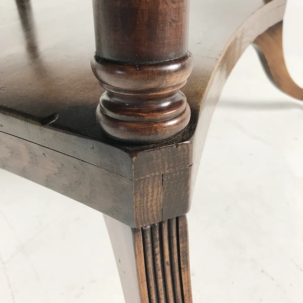 72" English Birdcage Table