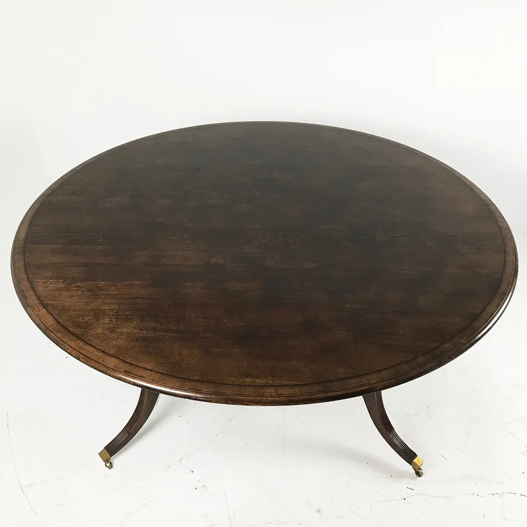 72" English Birdcage Table
