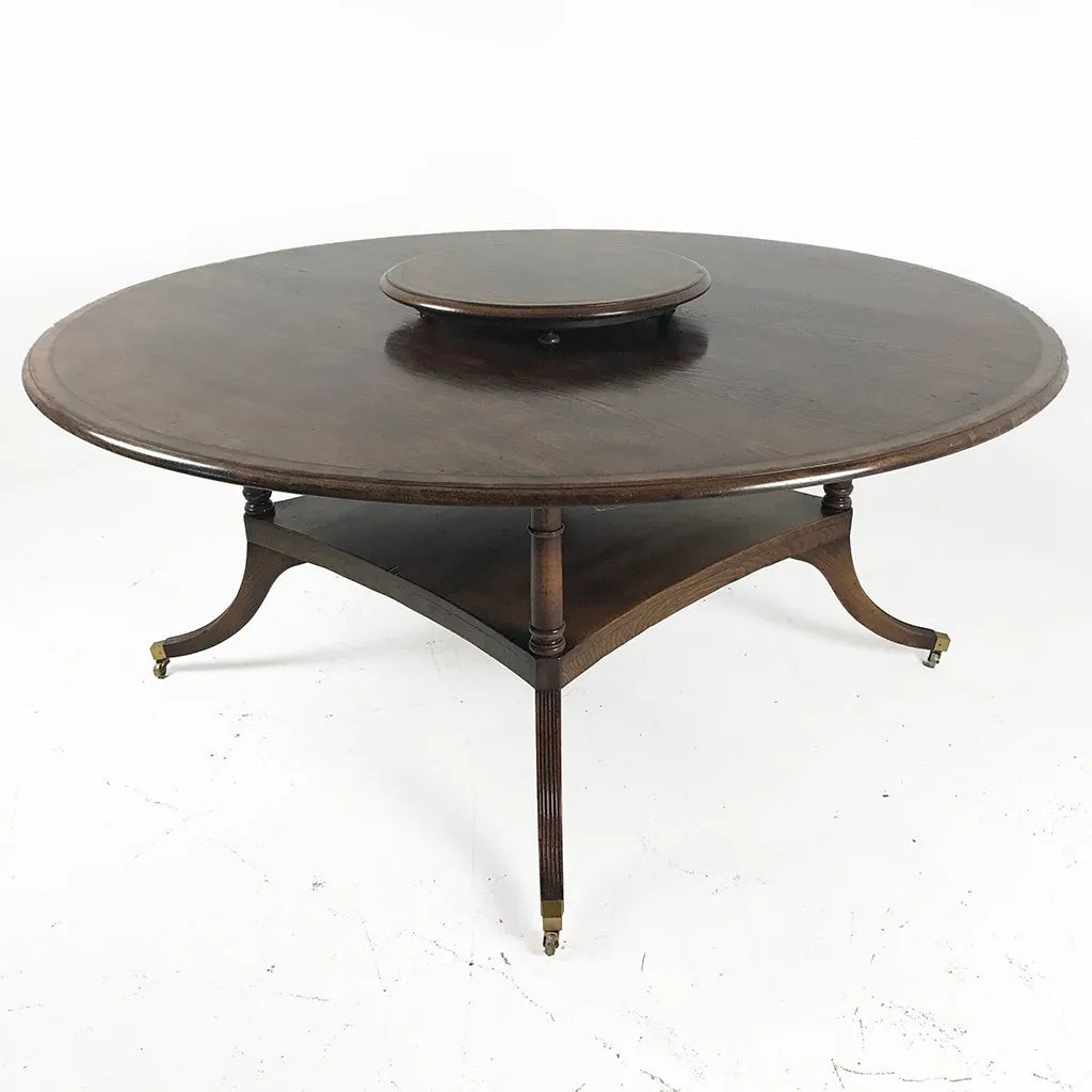 72" English Birdcage Table