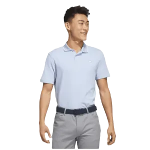 Adidas 2023 Go-To Pique Golf Polo Shirt - Blue