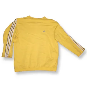 Adidas 90s Vintage Yellow Sweater | Size XL