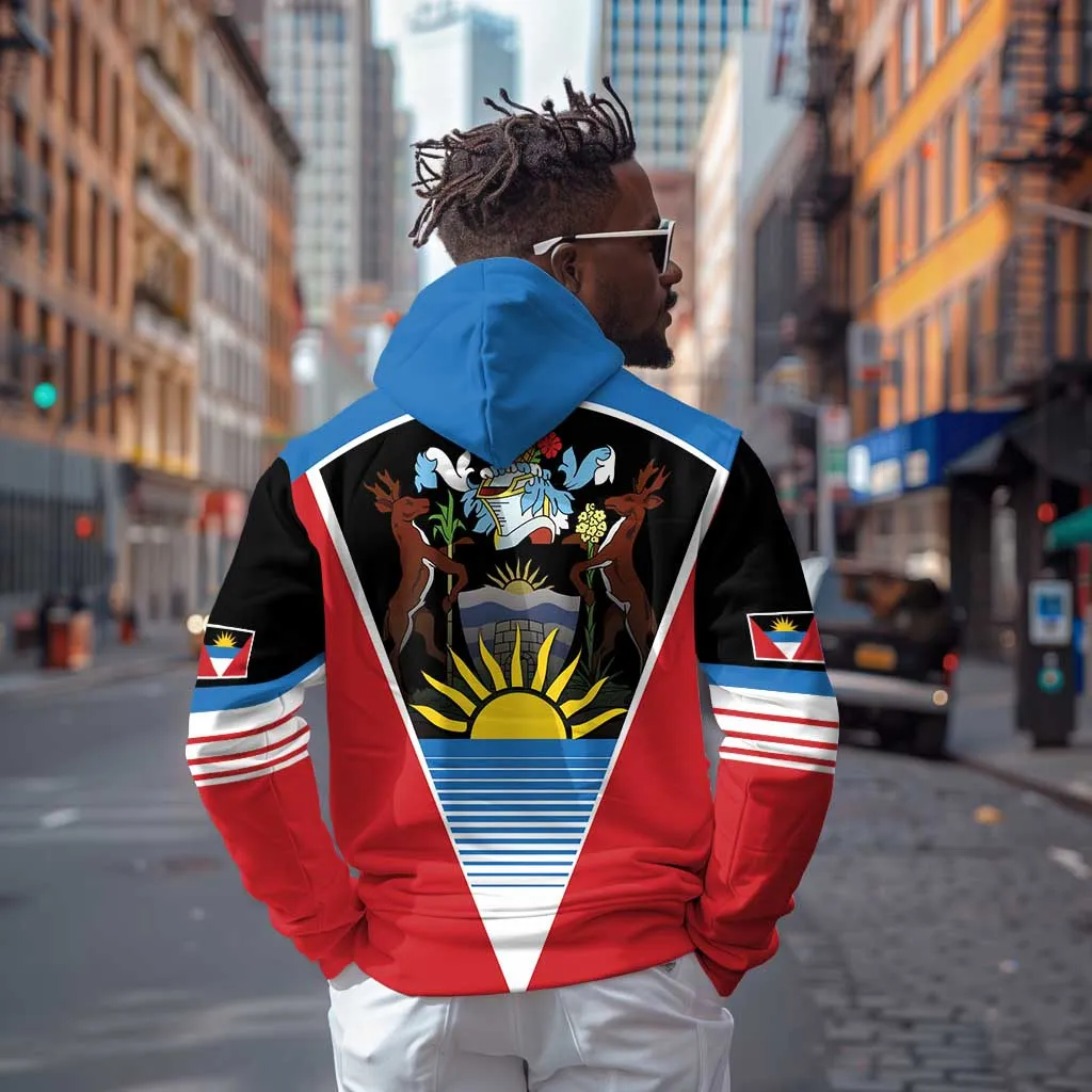 Afro-Antiguans and Barbudans 1981 Zip Hoodie Each Endeavouring All Achieving LT9