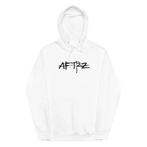 Aftrz Grunge White and Black Midweight Hoodie