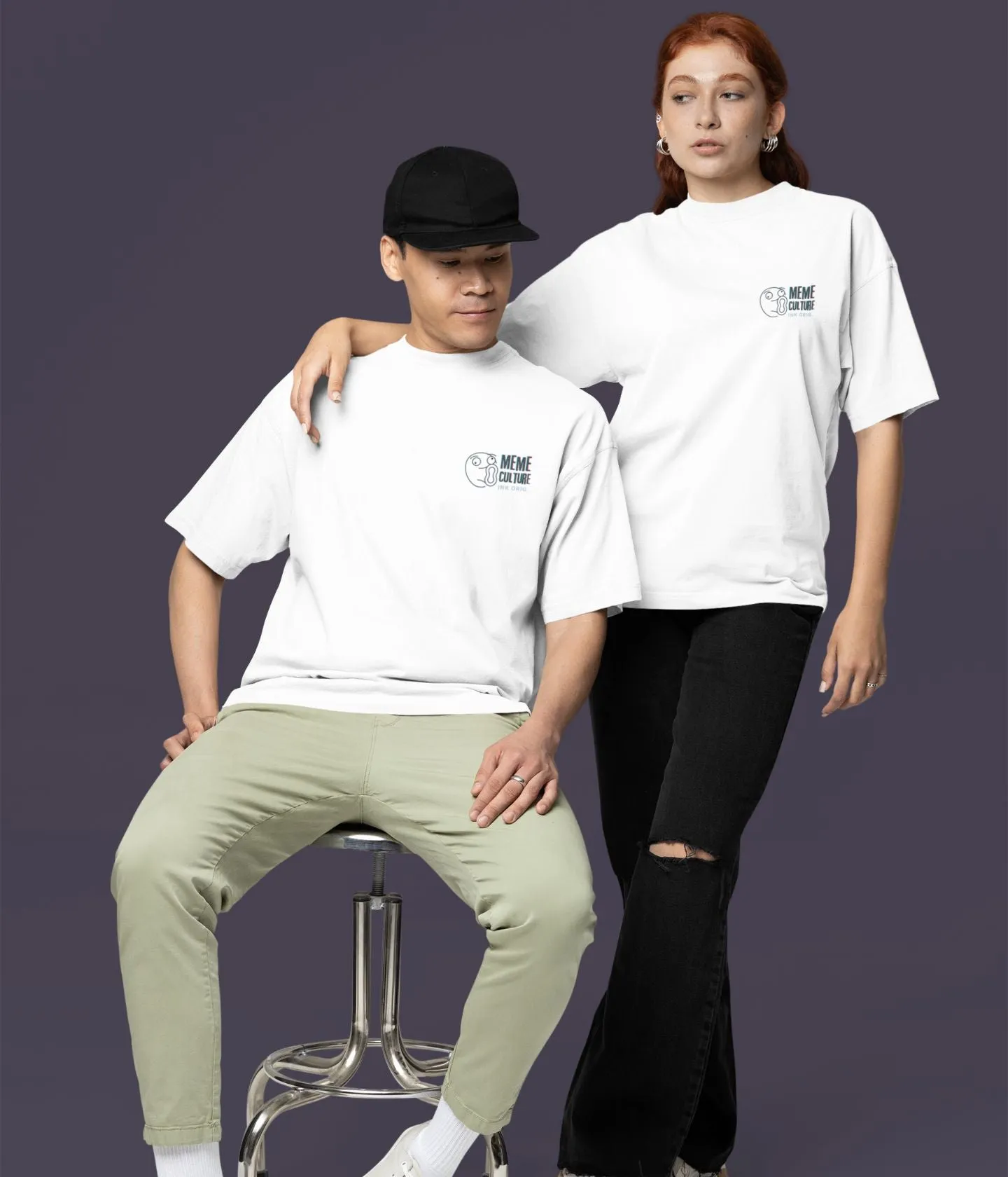 Ahha Tamatar - Unisex Terry Oversized T-Shirt