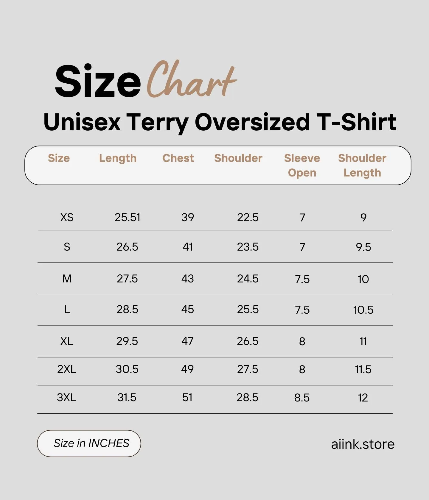 Akela - Terry Oversized T-Shirt - Dark