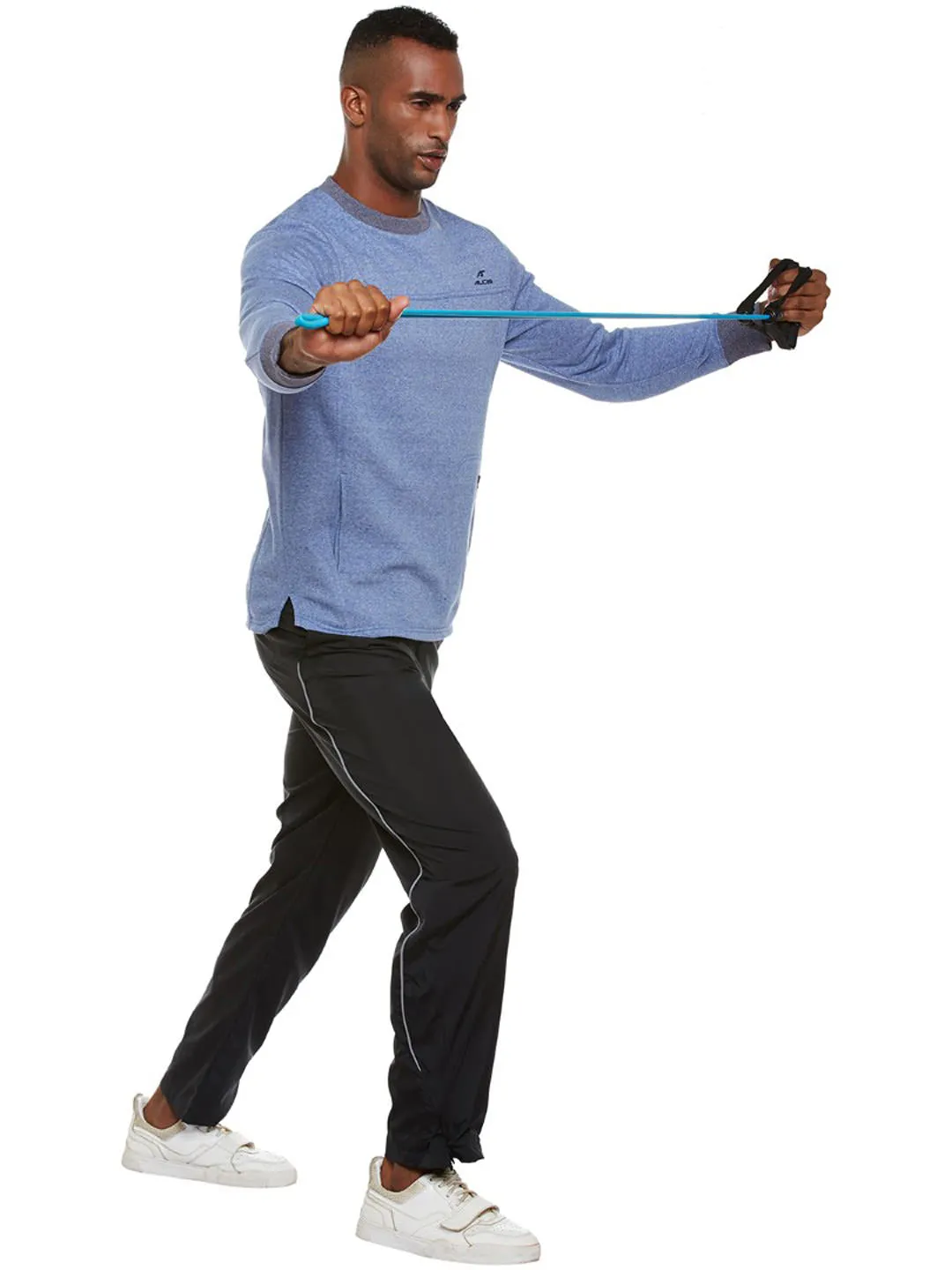 Alcis Mens Blue Sweat Shirt 311MSS262