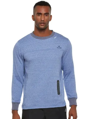 Alcis Mens Blue Sweat Shirt 311MSS262