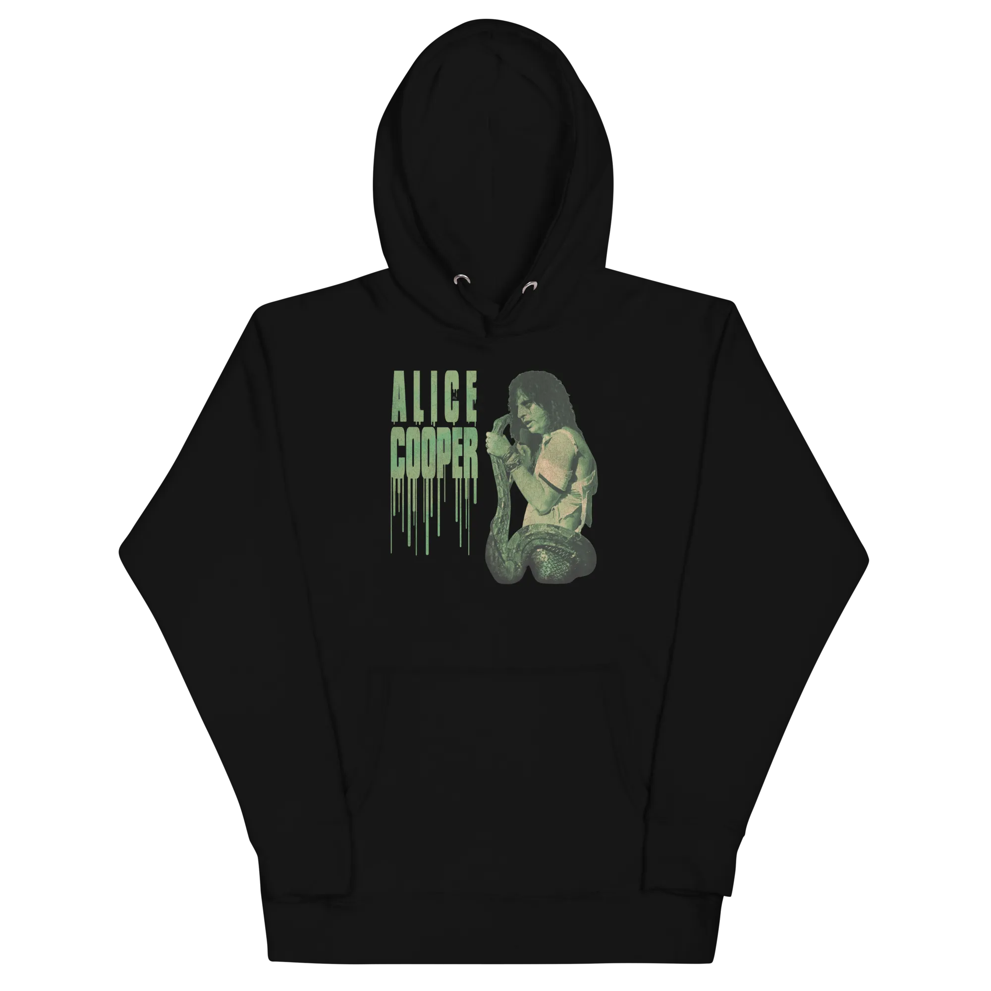 Alice Cooper Vintage 1986 Snake Drip Hoodie