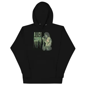 Alice Cooper Vintage 1986 Snake Drip Hoodie