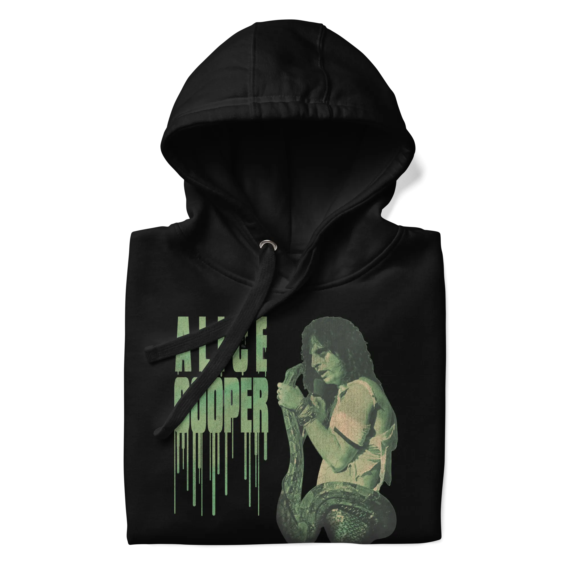 Alice Cooper Vintage 1986 Snake Drip Hoodie