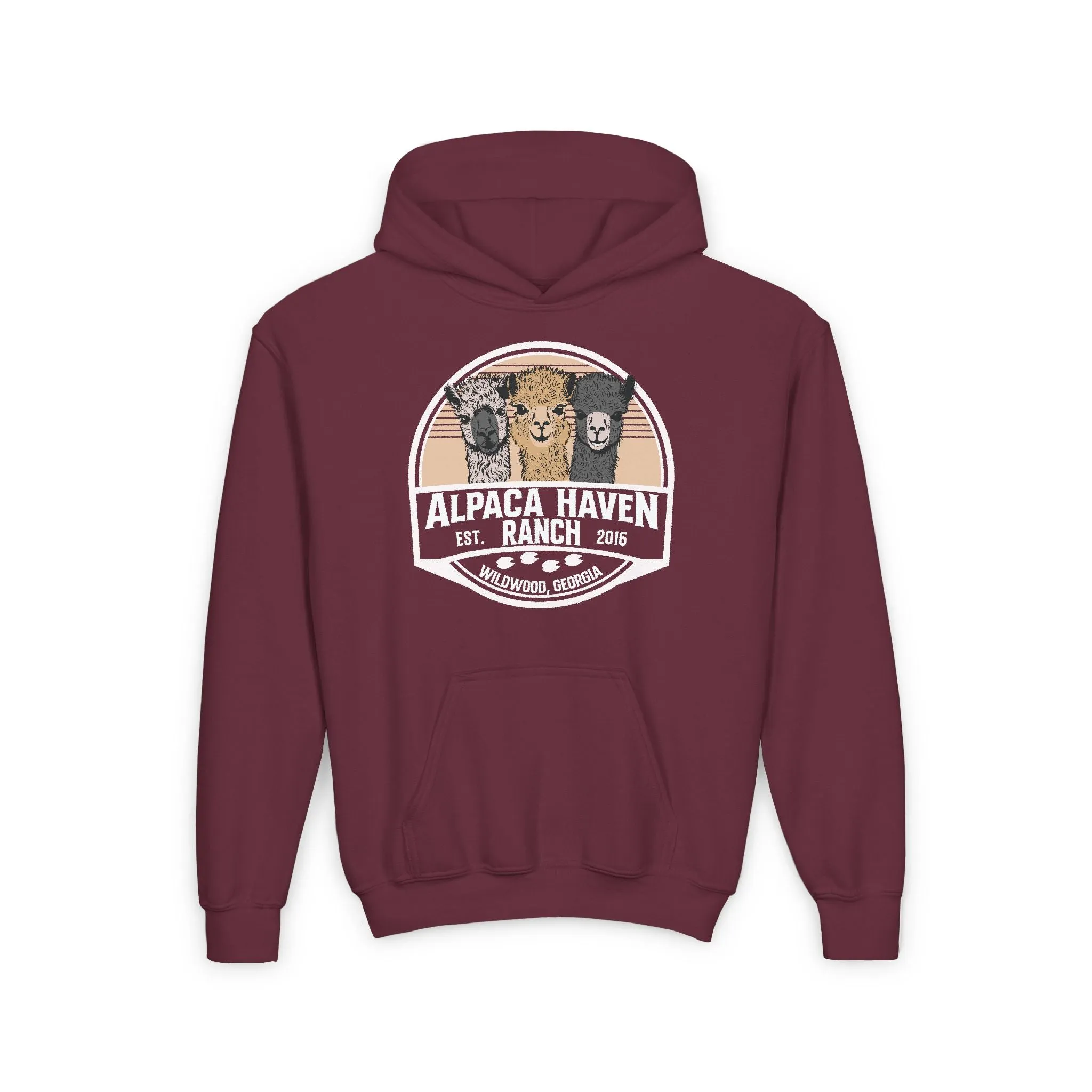 ALPACA FARM CUSTOM YOUTH HOODIE Q1