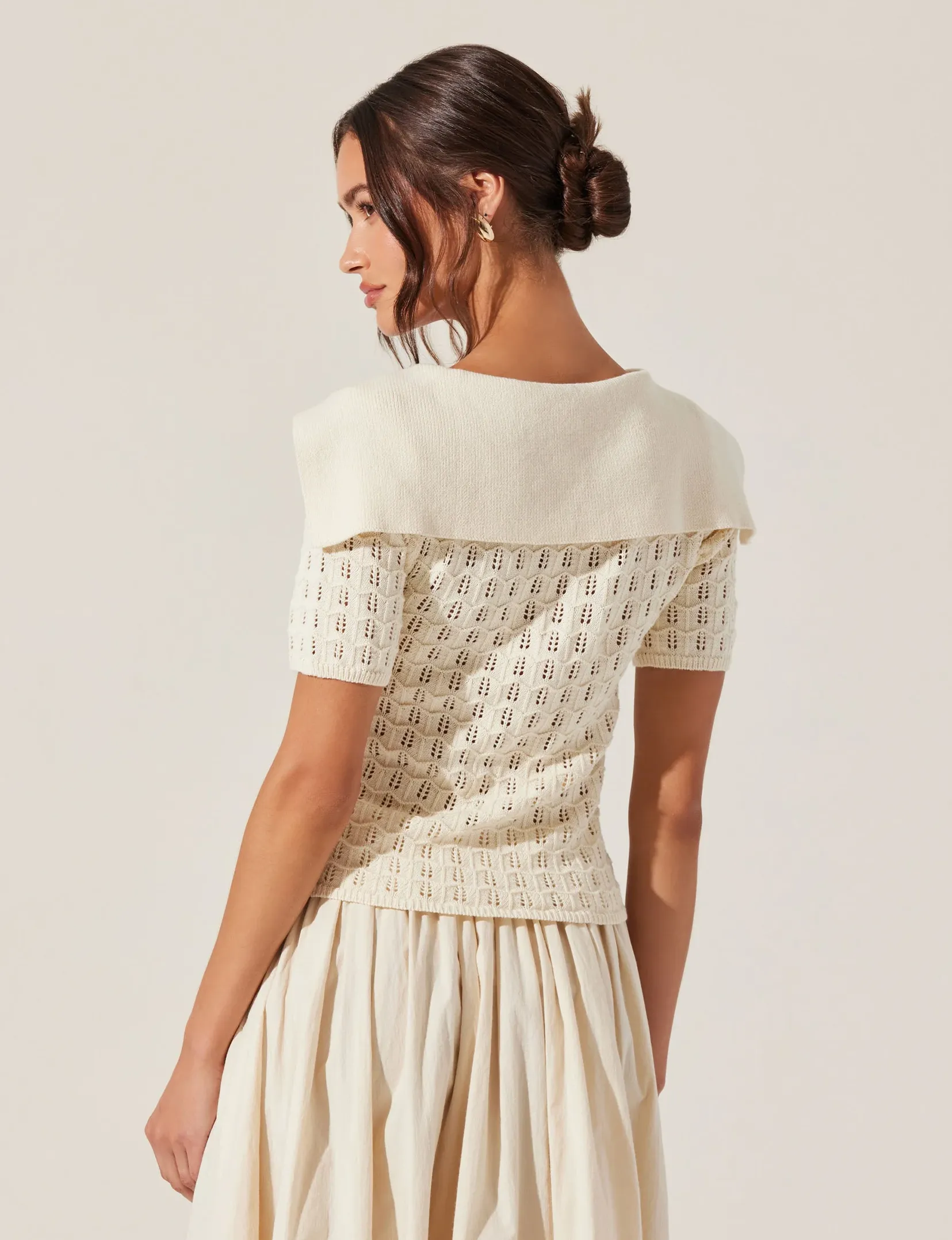 Analissa Cardigan, Cream