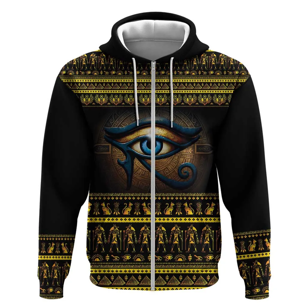 Ancient Egypt Eye Of Ra Hoodie Sun To The Egyptians LT14