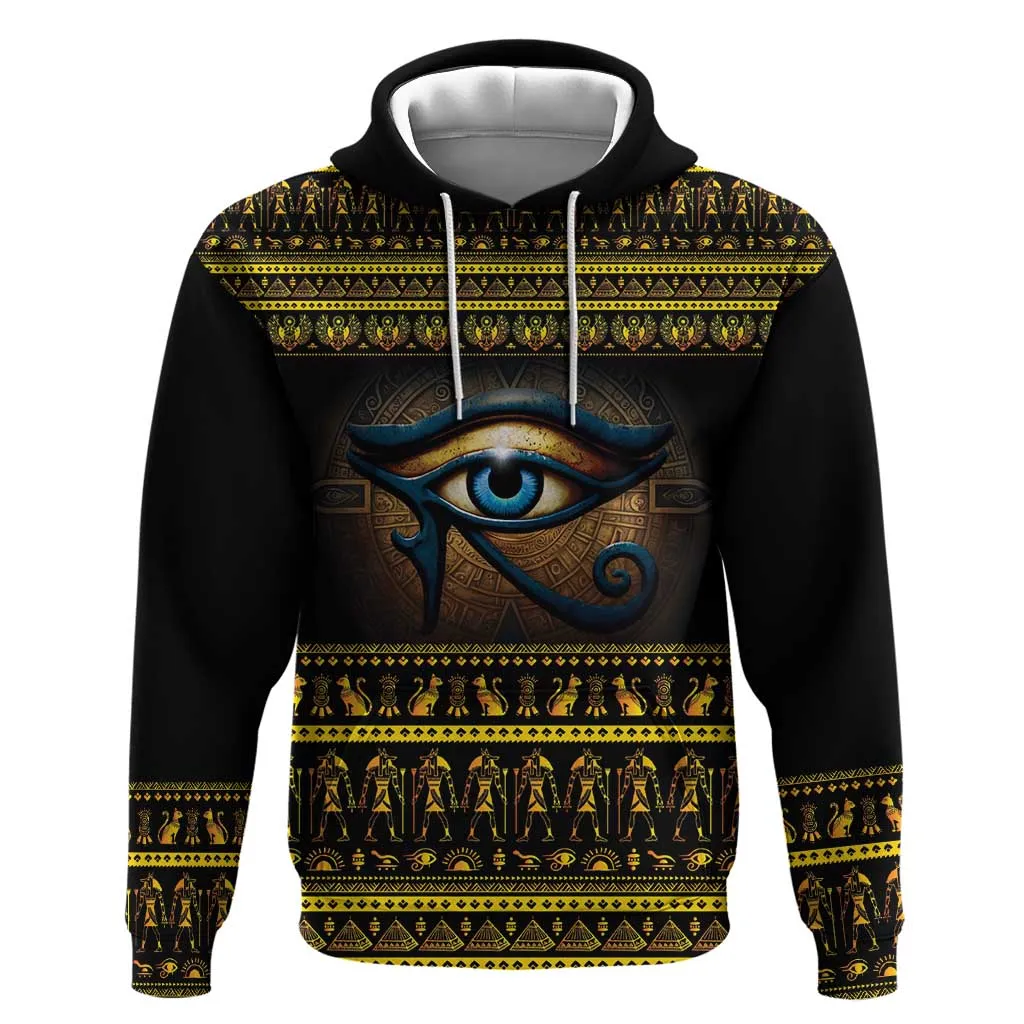 Ancient Egypt Eye Of Ra Hoodie Sun To The Egyptians LT14