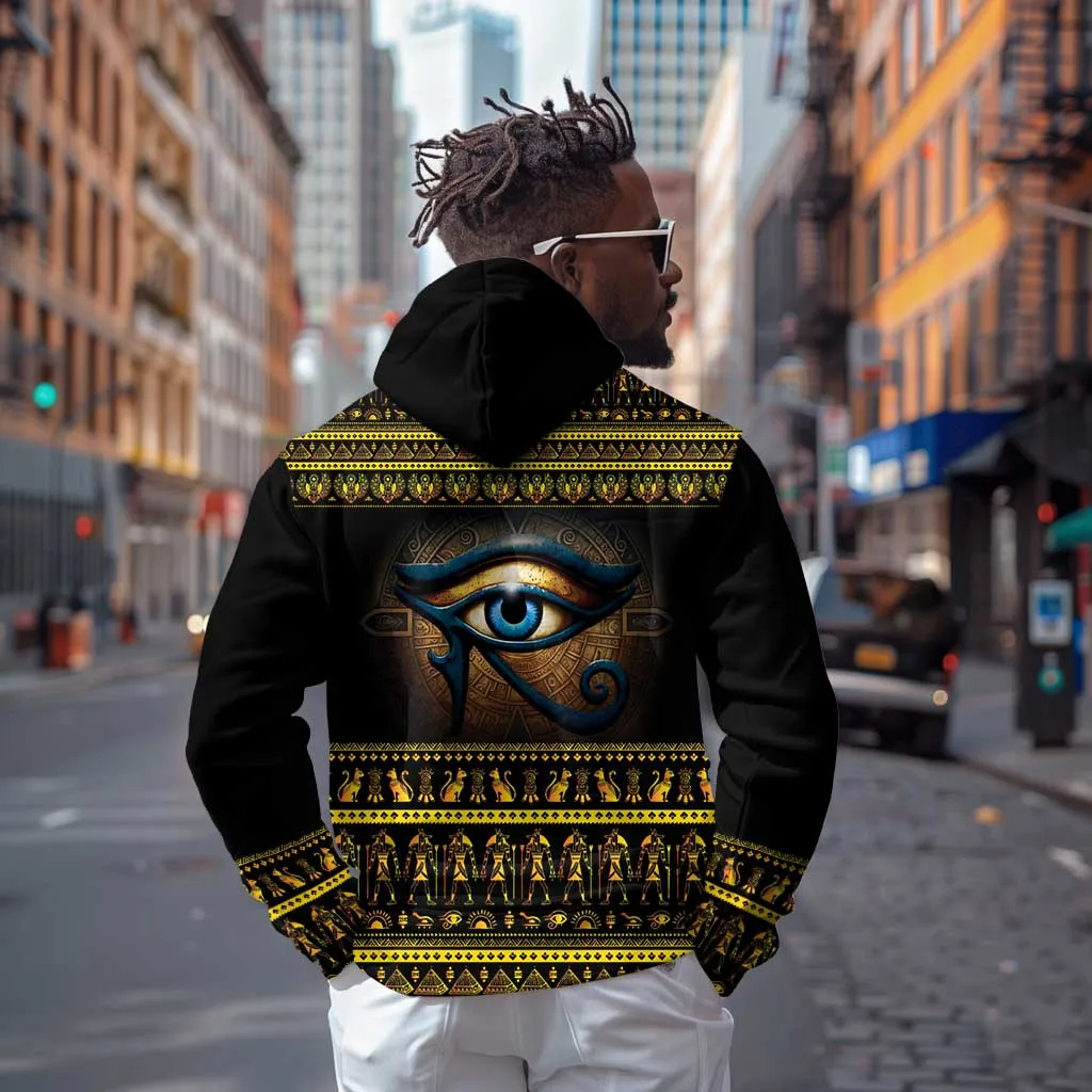 Ancient Egypt Eye Of Ra Hoodie Sun To The Egyptians LT14