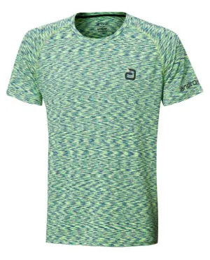 Andro Shirt Melange Multicolor green