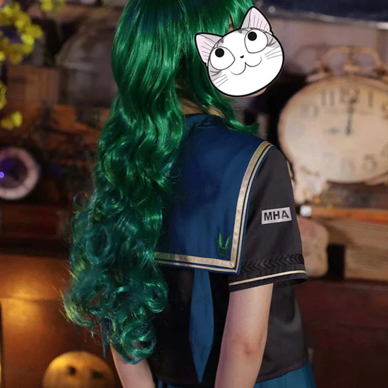 Anime My Hero Academia Female Midoriya Izuku JK Uniform Cosplay Costume