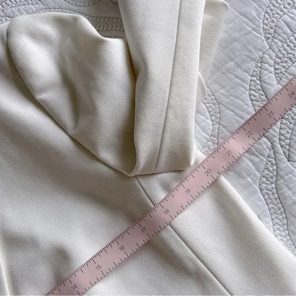 Ann Taylor - The Newbury Blazer in Knit Twill - White