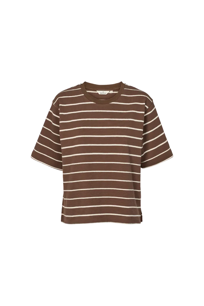Anneli Oversized Tee - Carafe / Birch