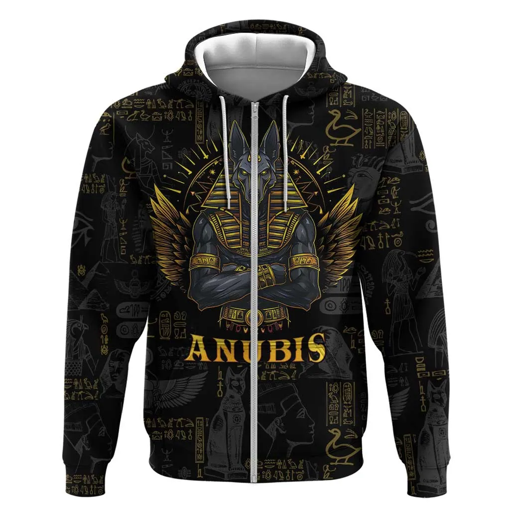 Anubis Egyptian God of Death Hoodie LT9