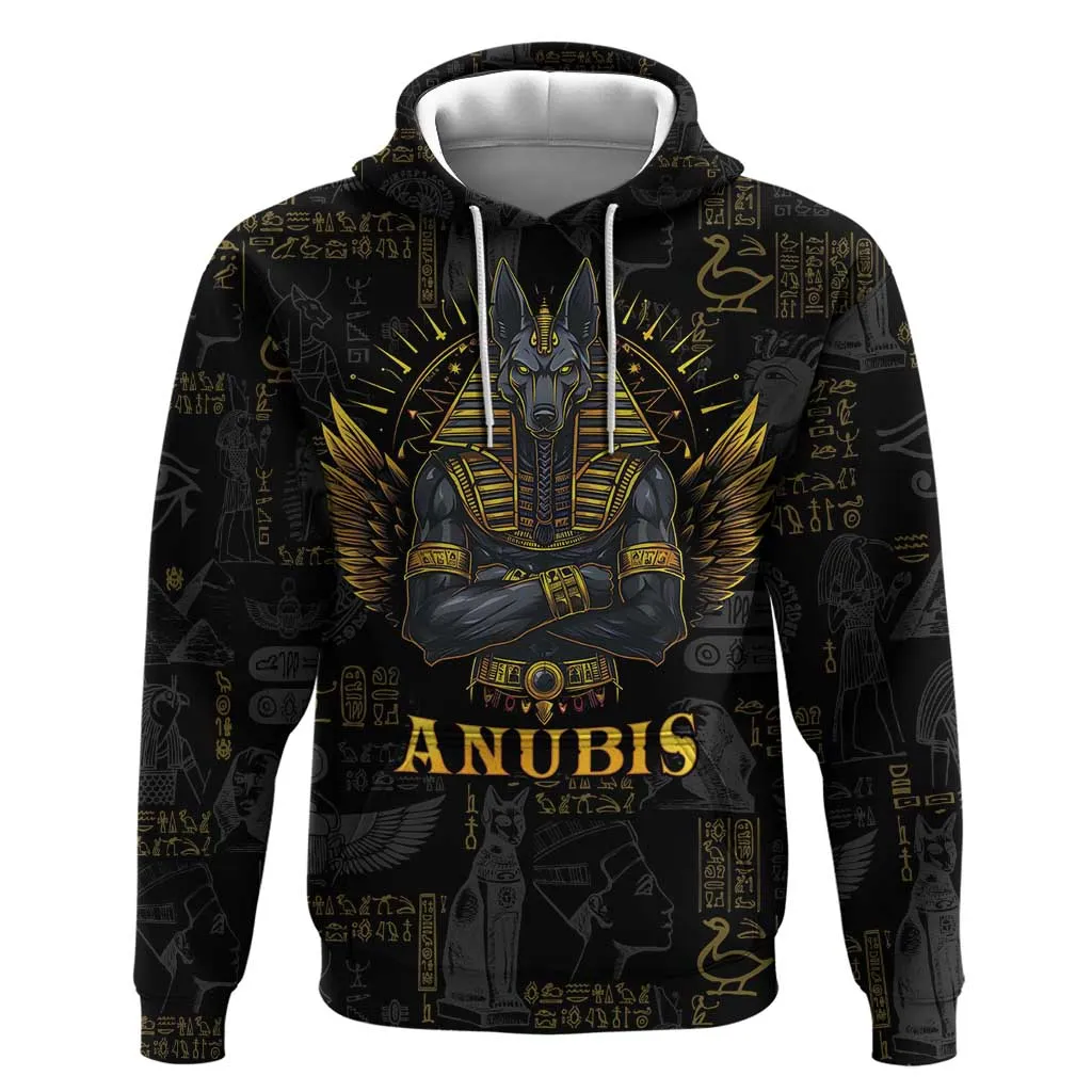 Anubis Egyptian God of Death Hoodie LT9