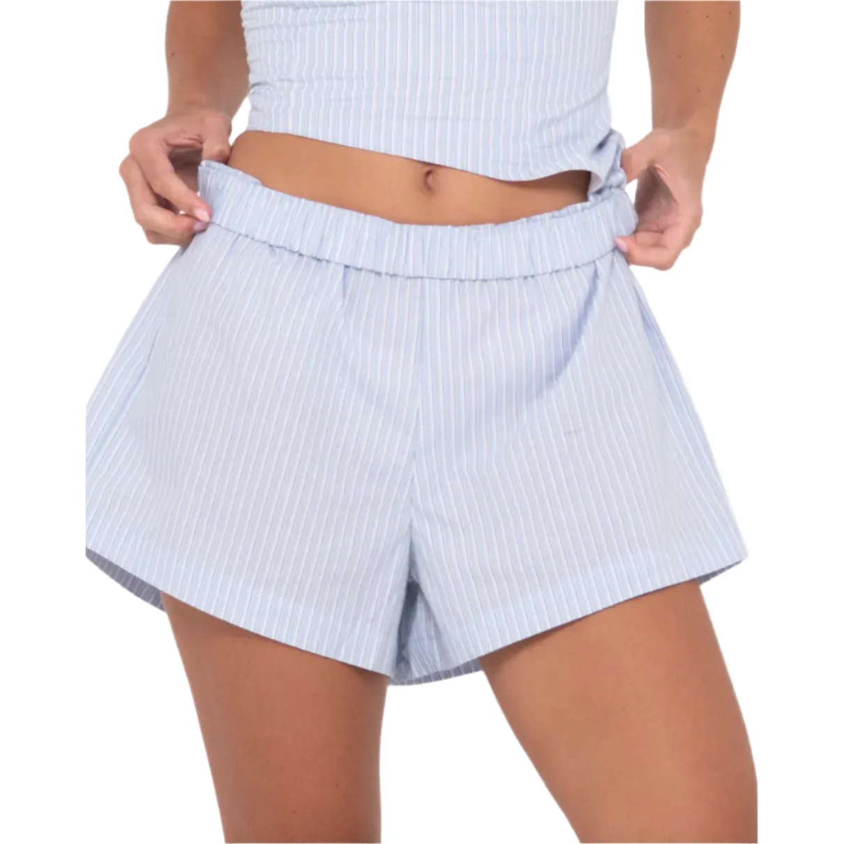 Ava Stripe Lounge Short