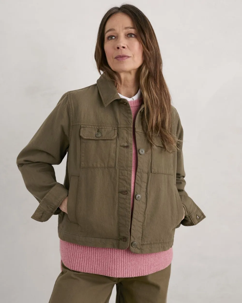 BALLAD JACKET - DARK SEAGRASS