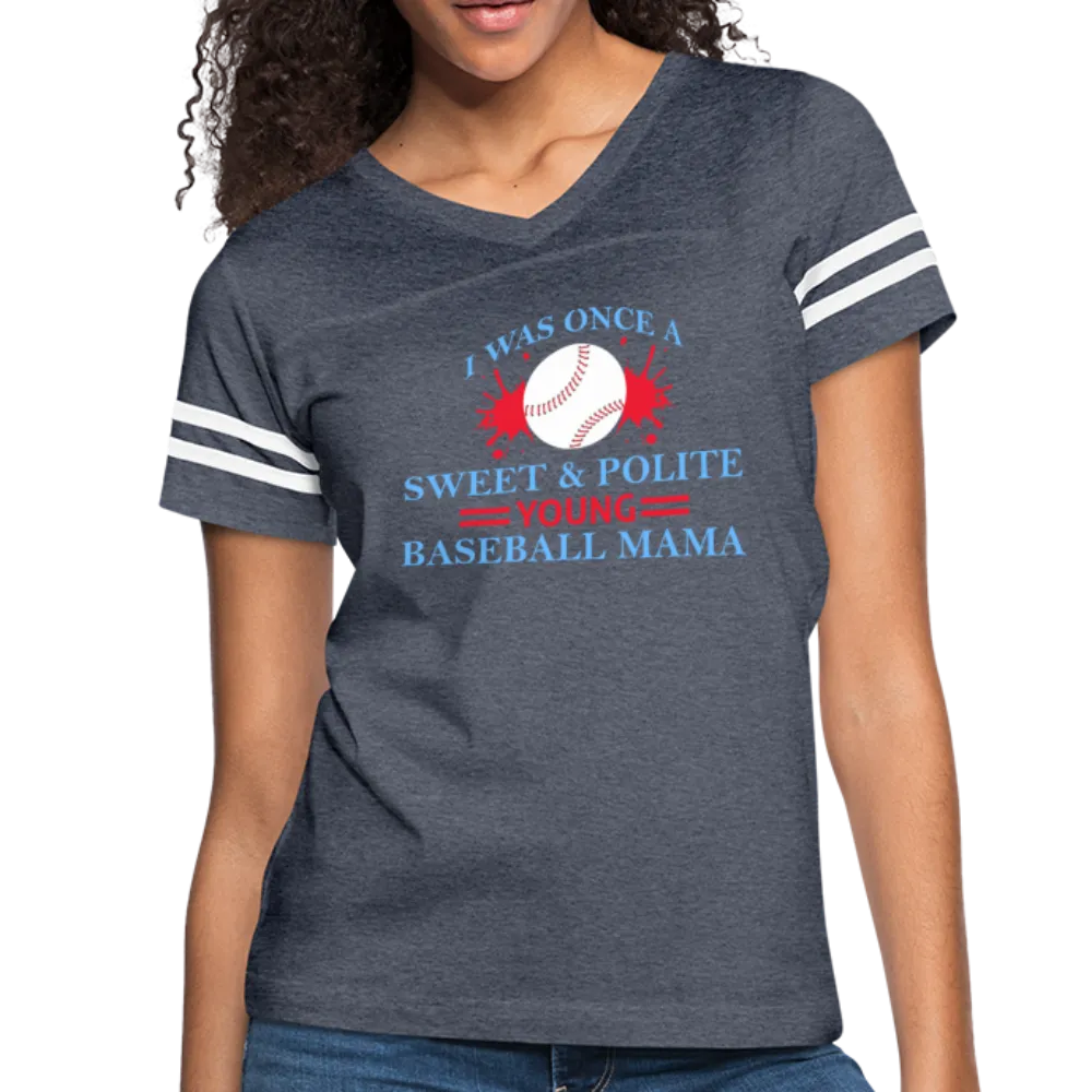 BASEBALL MAMA Women’s Vintage Sport T-Shirt