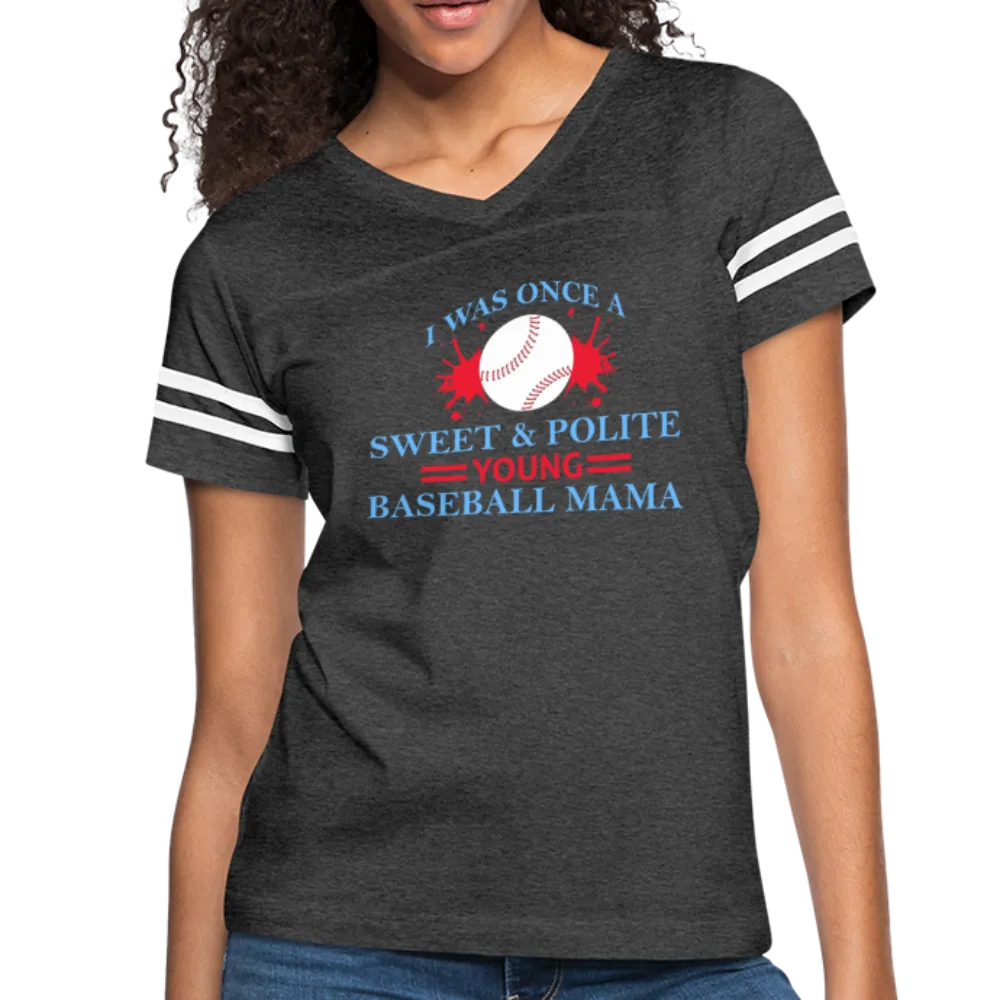 BASEBALL MAMA Women’s Vintage Sport T-Shirt