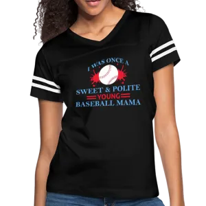 BASEBALL MAMA Women’s Vintage Sport T-Shirt