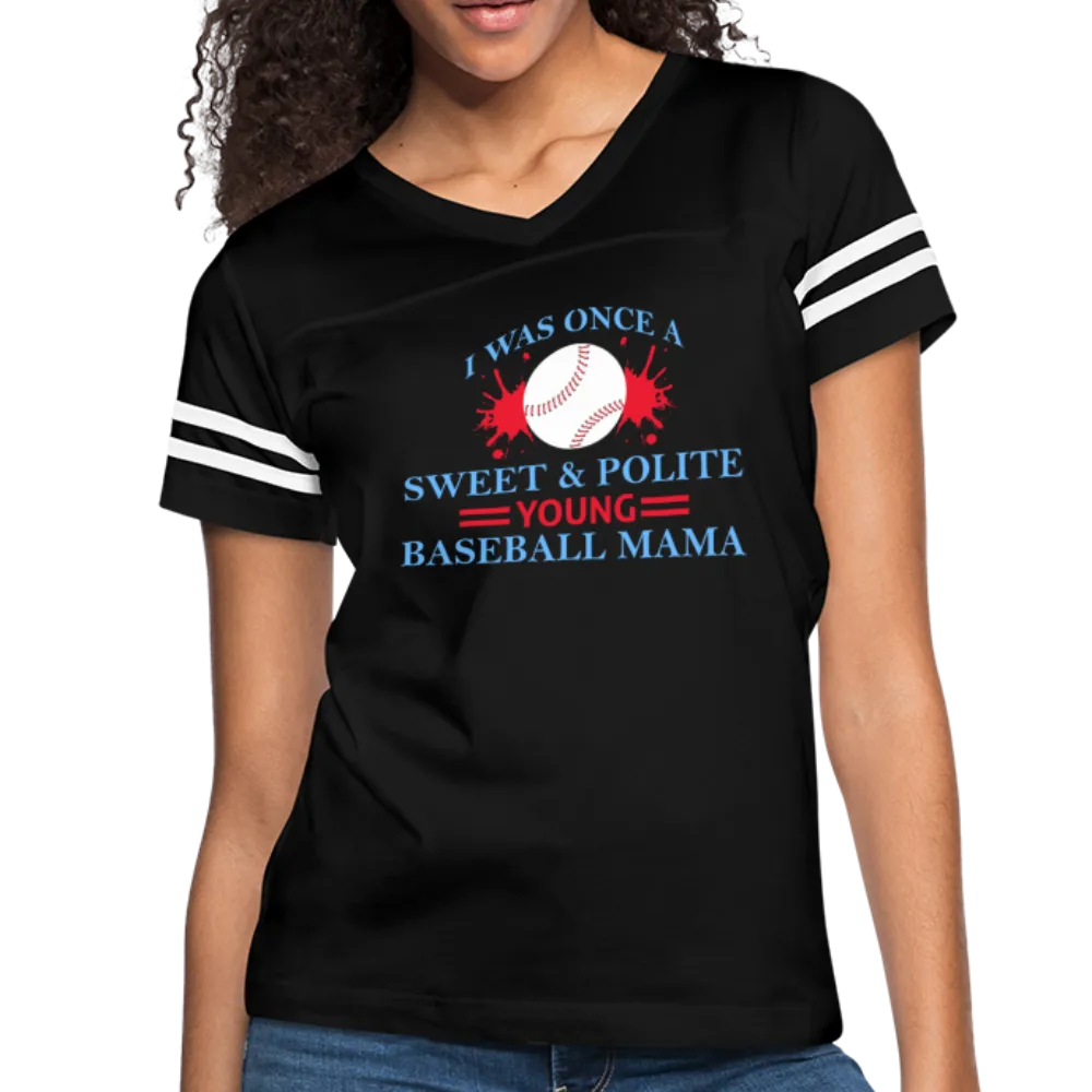 BASEBALL MAMA Women’s Vintage Sport T-Shirt