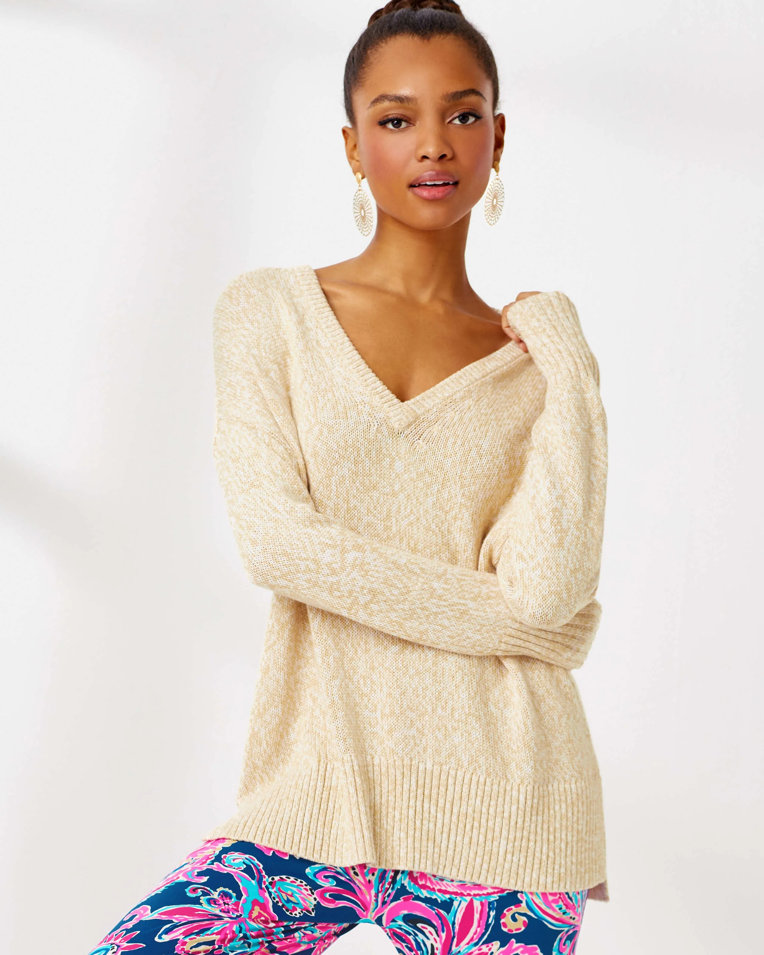 Bedford Sweater - Wicker Tan Marl
