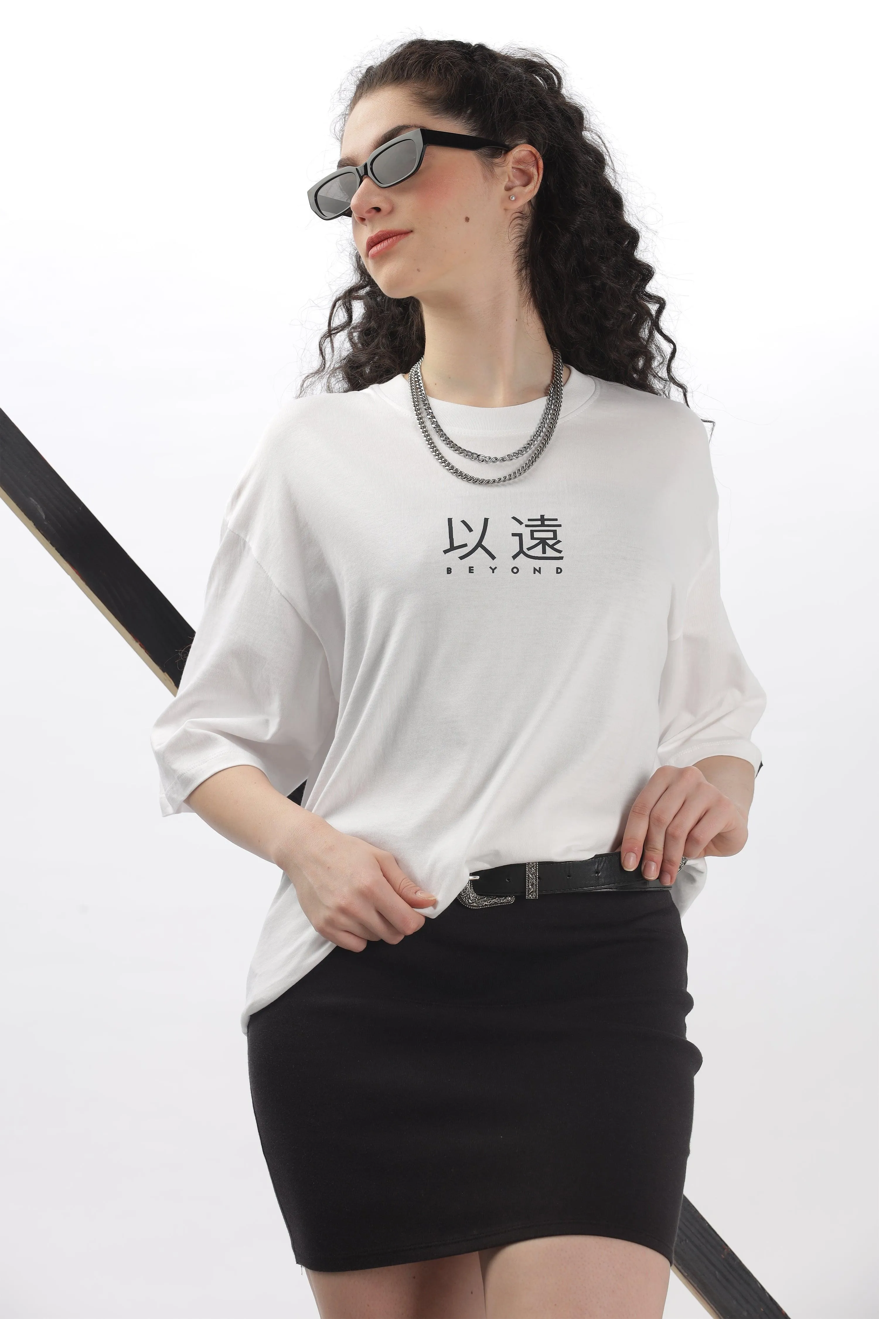Beyond White Oversized T-shirt