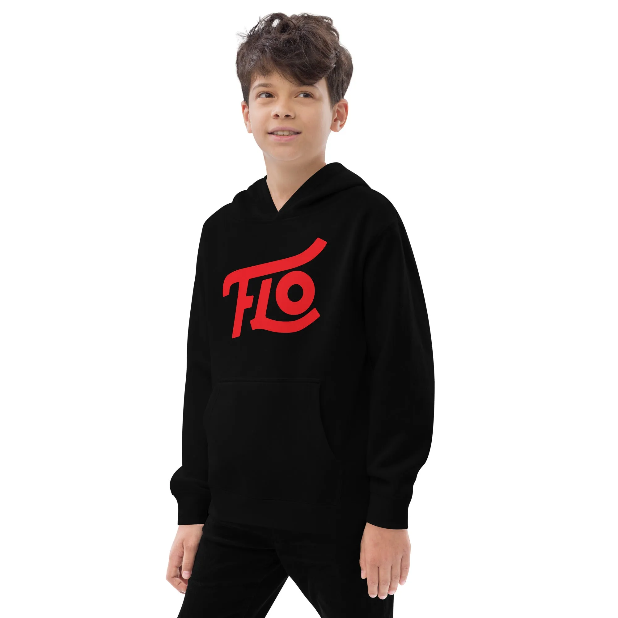Big FLO Youth Hoodie (Red)