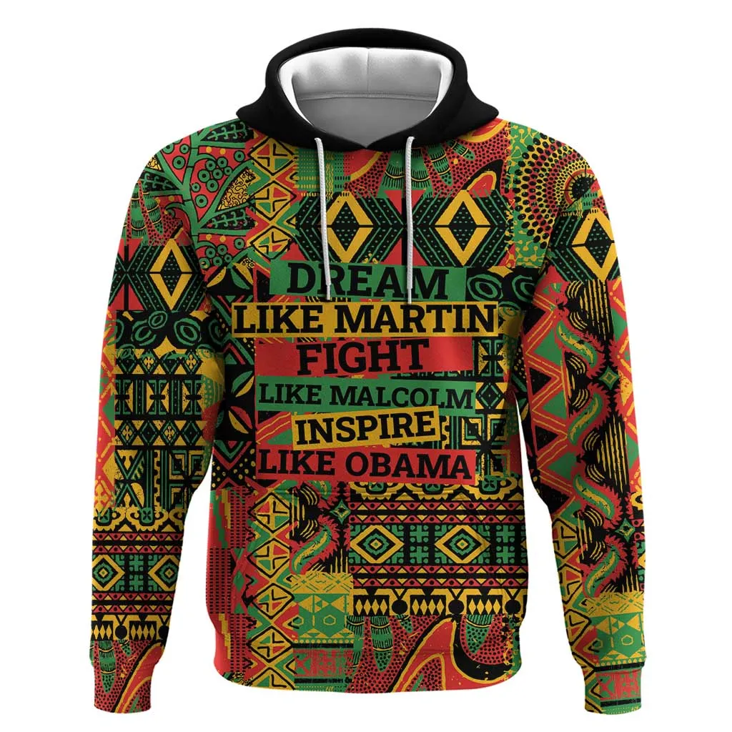 Black History Black Month Dream Like Zip Hoodie LT9