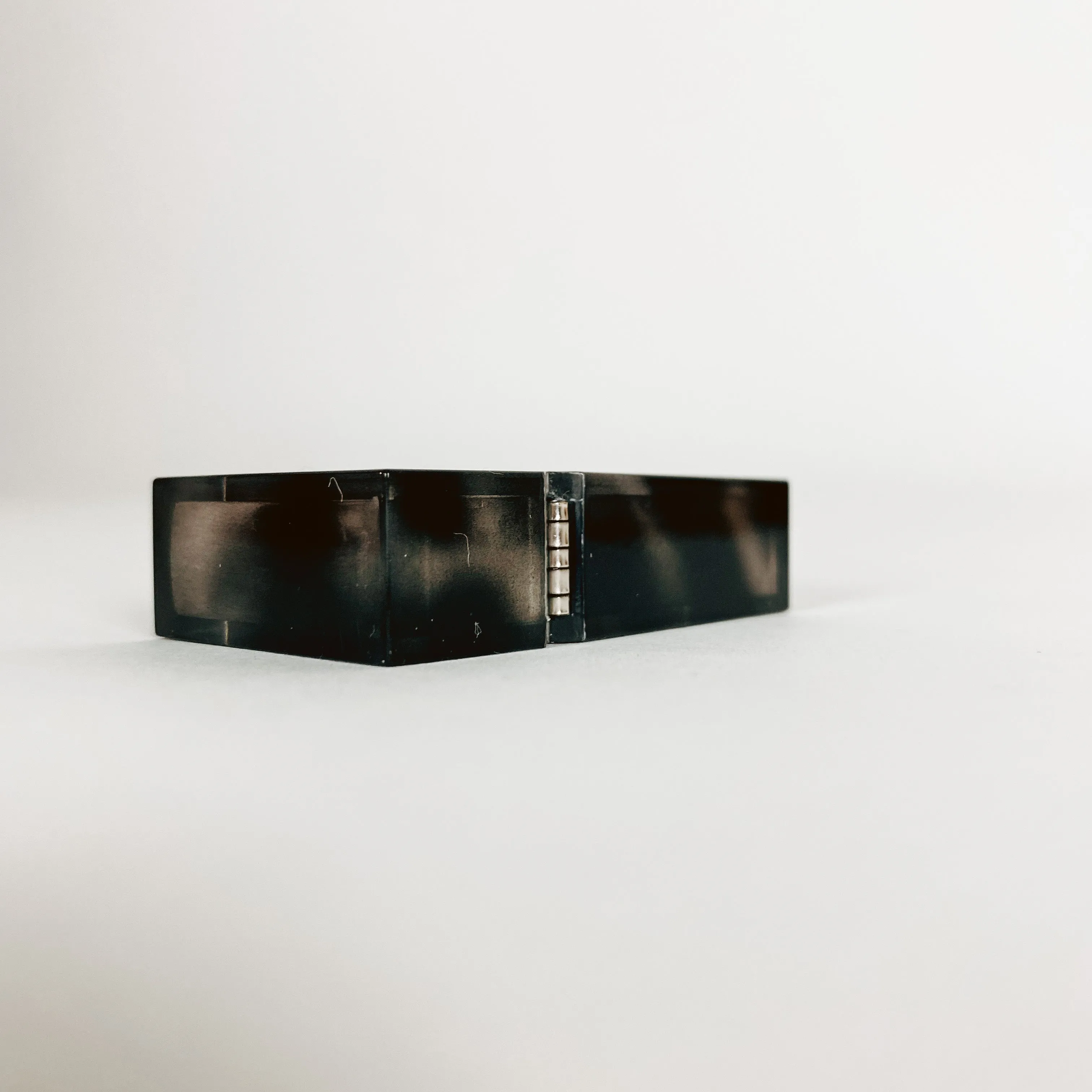 Black Marble Hard Edge Refillable Lighter