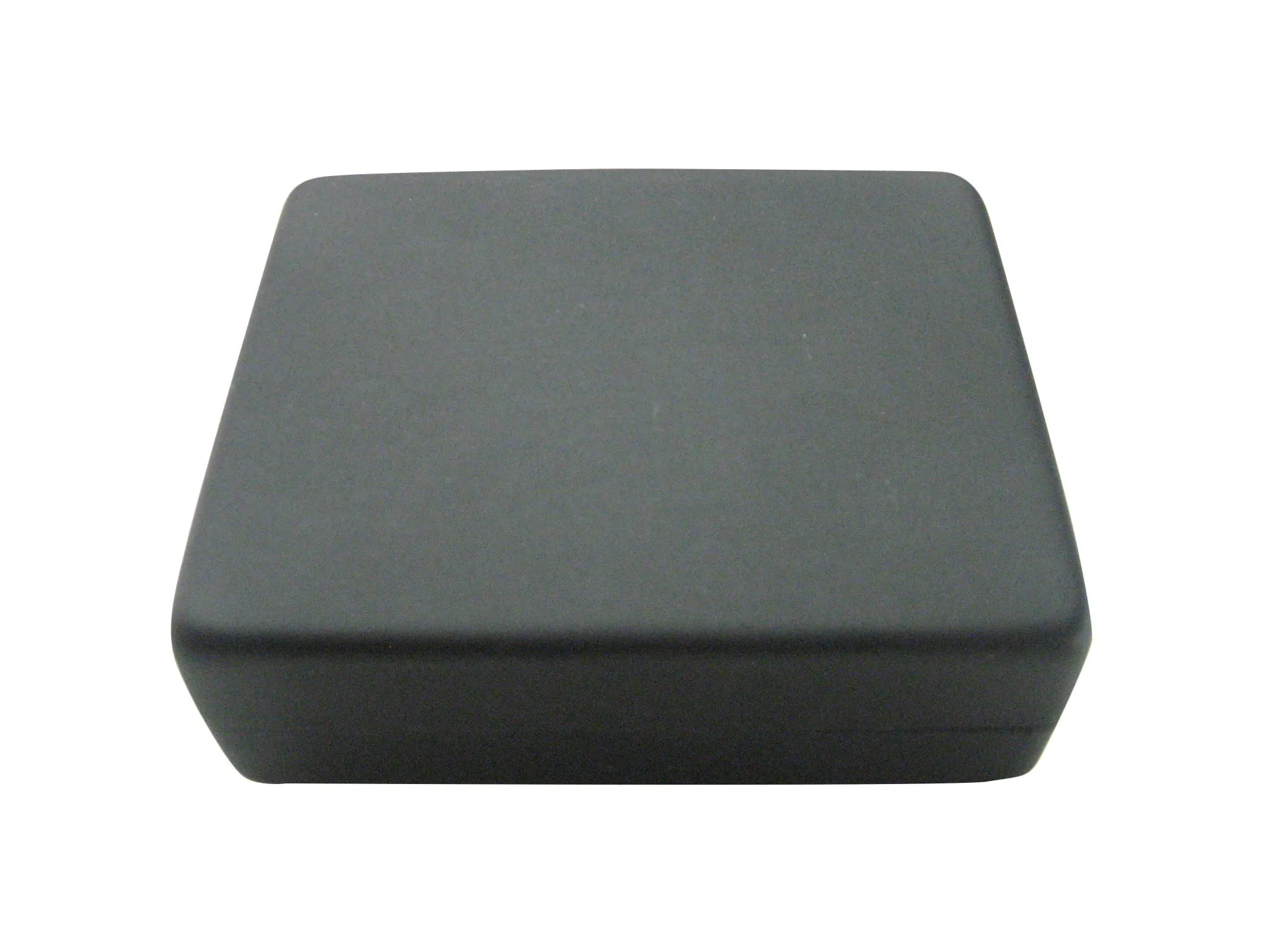 Black Textured Leather Cufflinks
