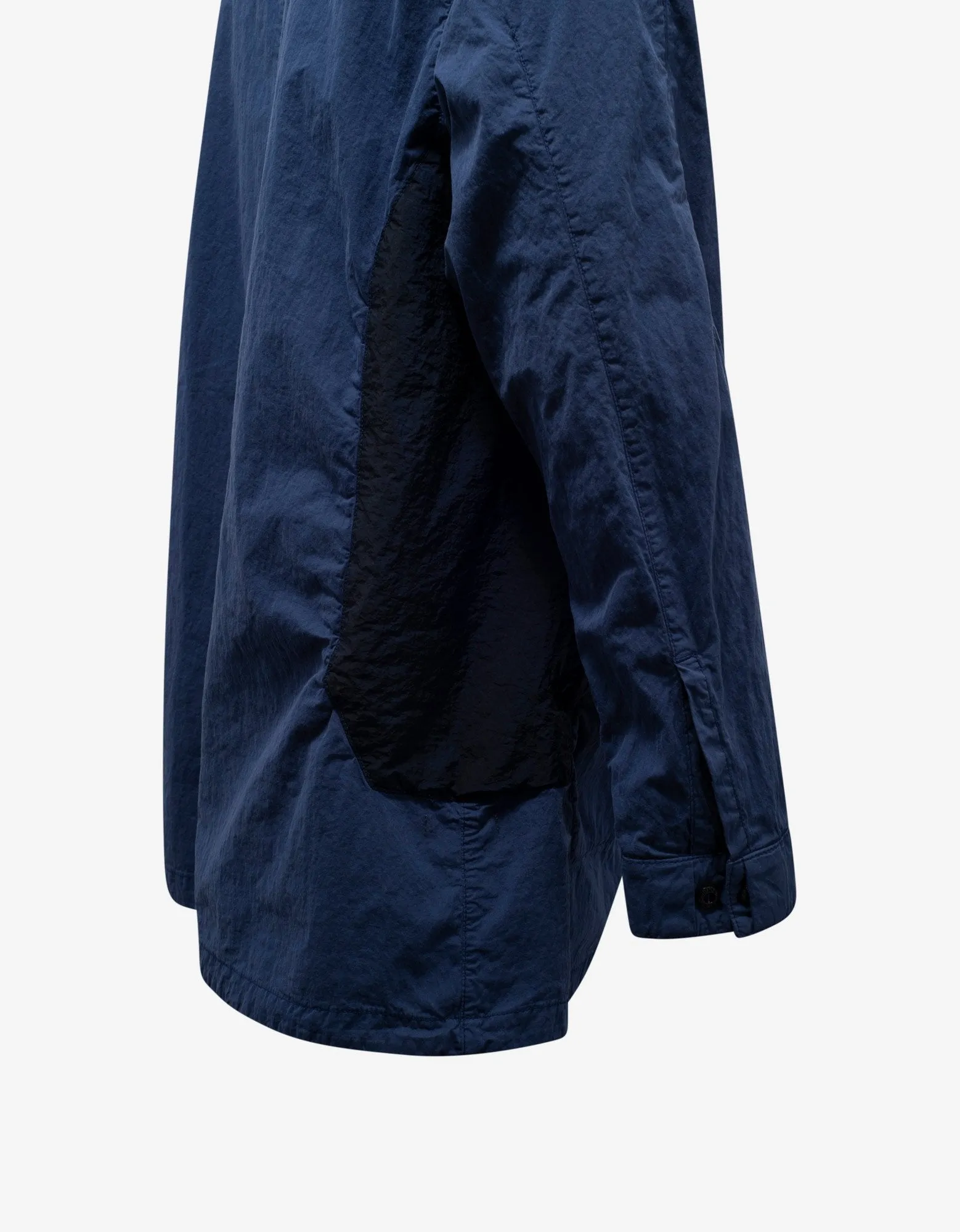 Blue Compact 50 Fili Zip Shirt Jacket