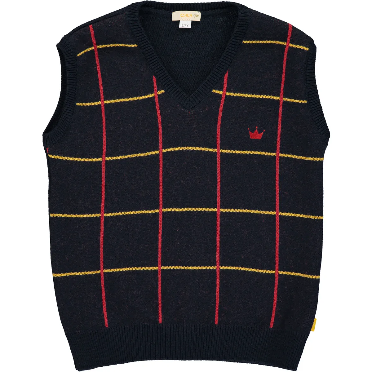 Boys Navy Blue Knitted Top