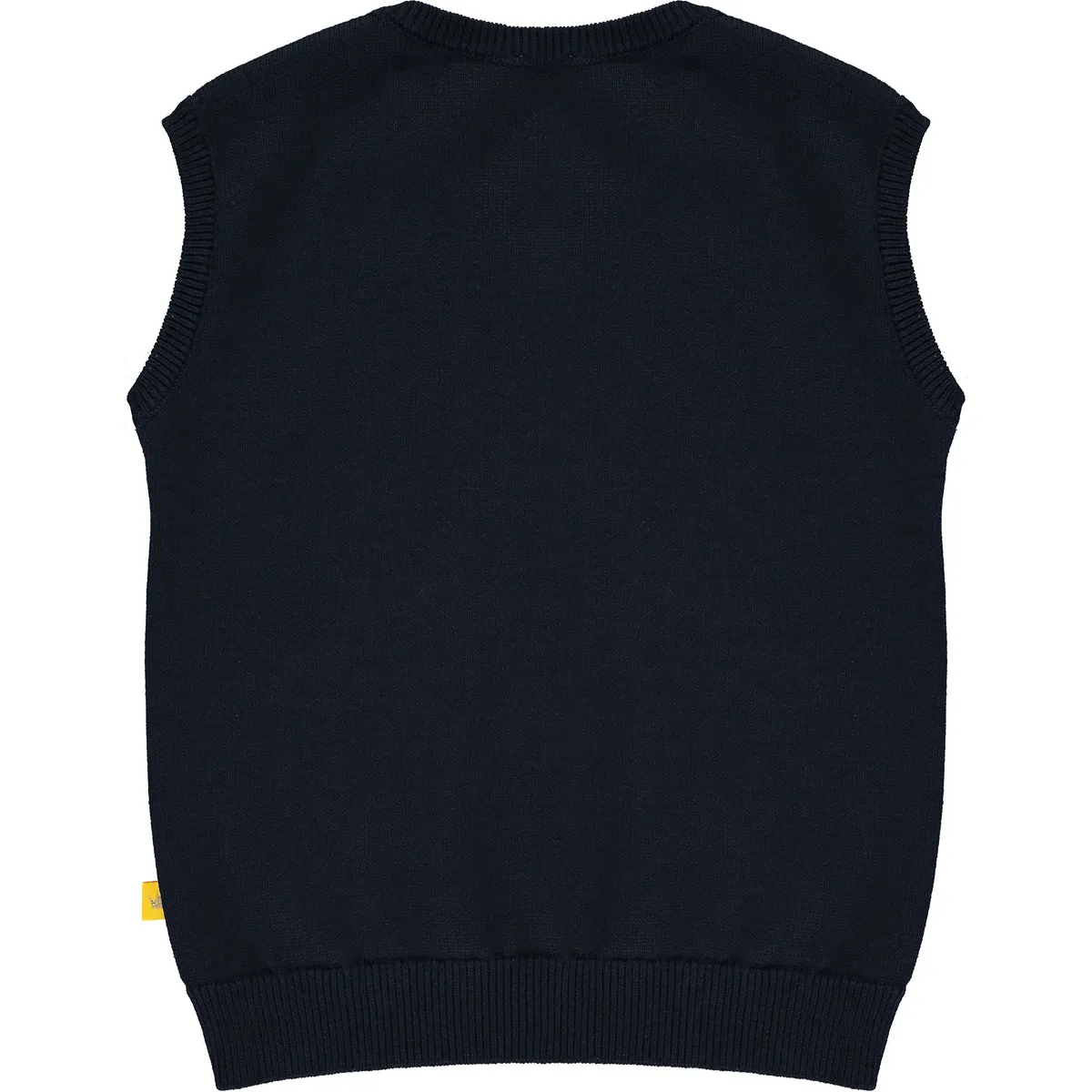 Boys Navy Blue Knitted Top