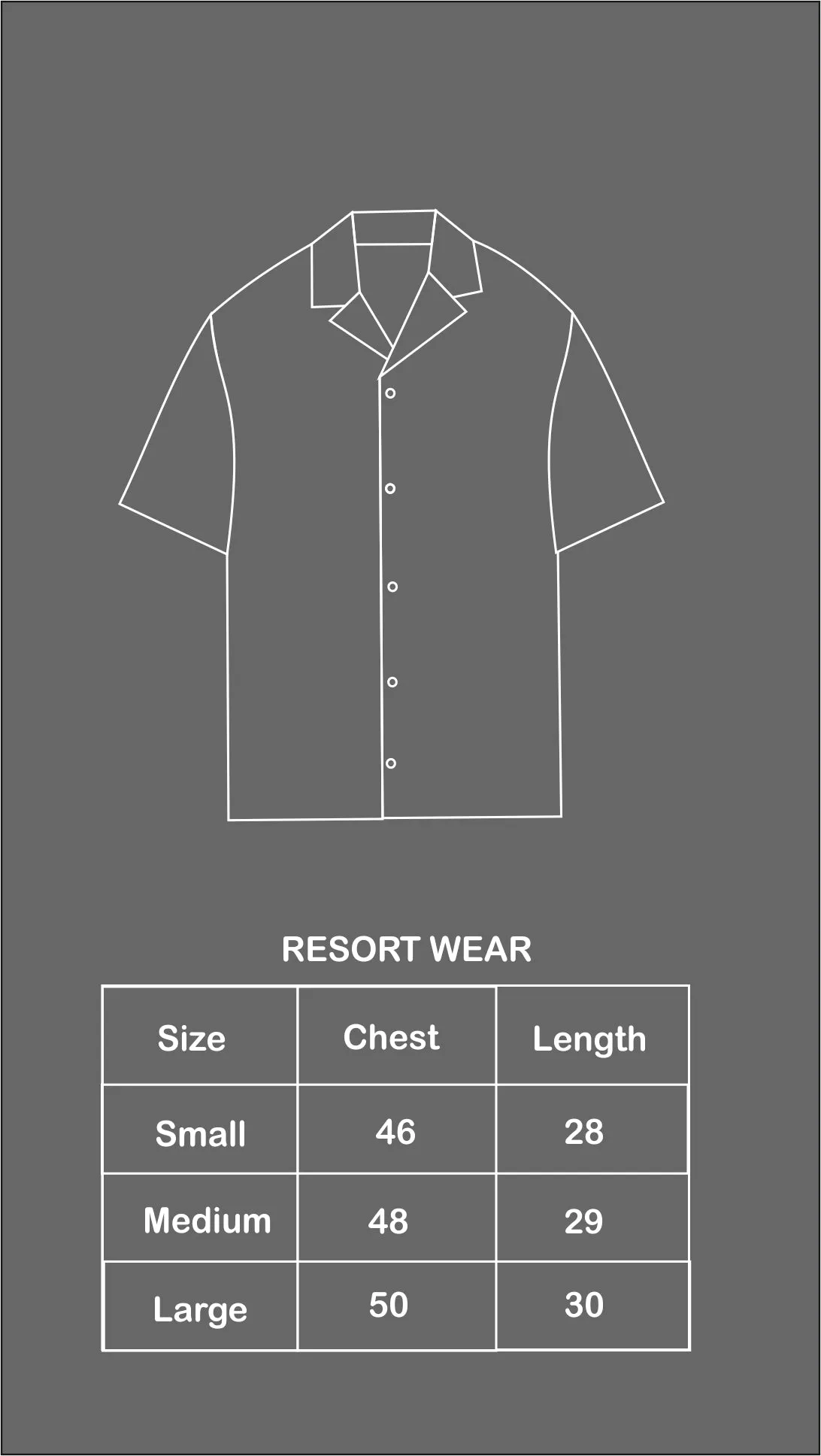 Brazillian Oversized Shirt - Resort Wear