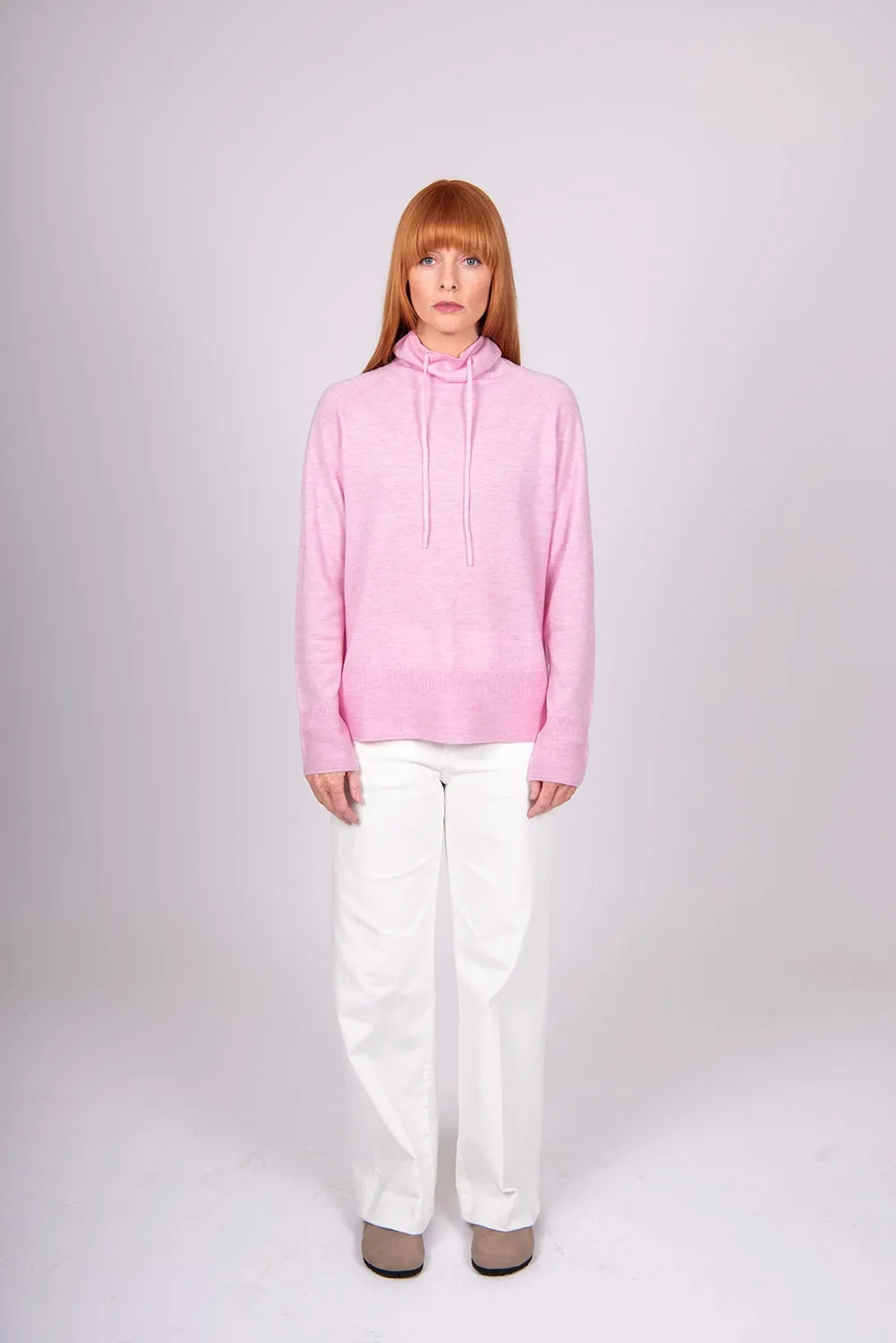 Bridge & Lord Drawstring Collar Raglan Pullover BL5631