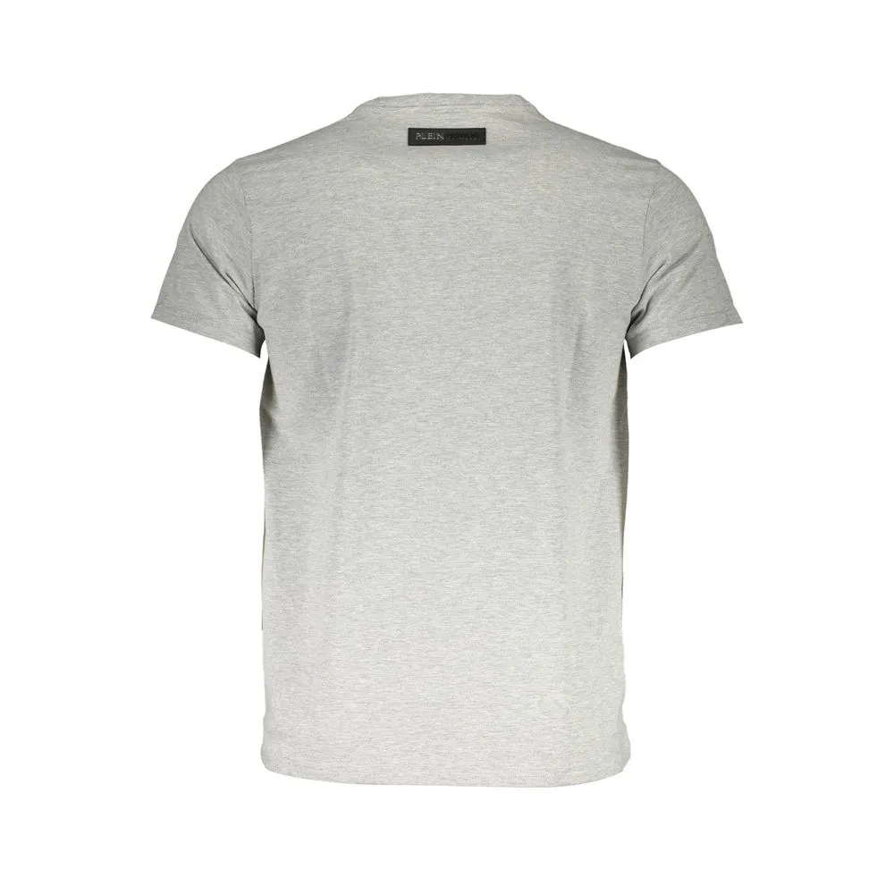 Brown Cotton Men T-Shirt