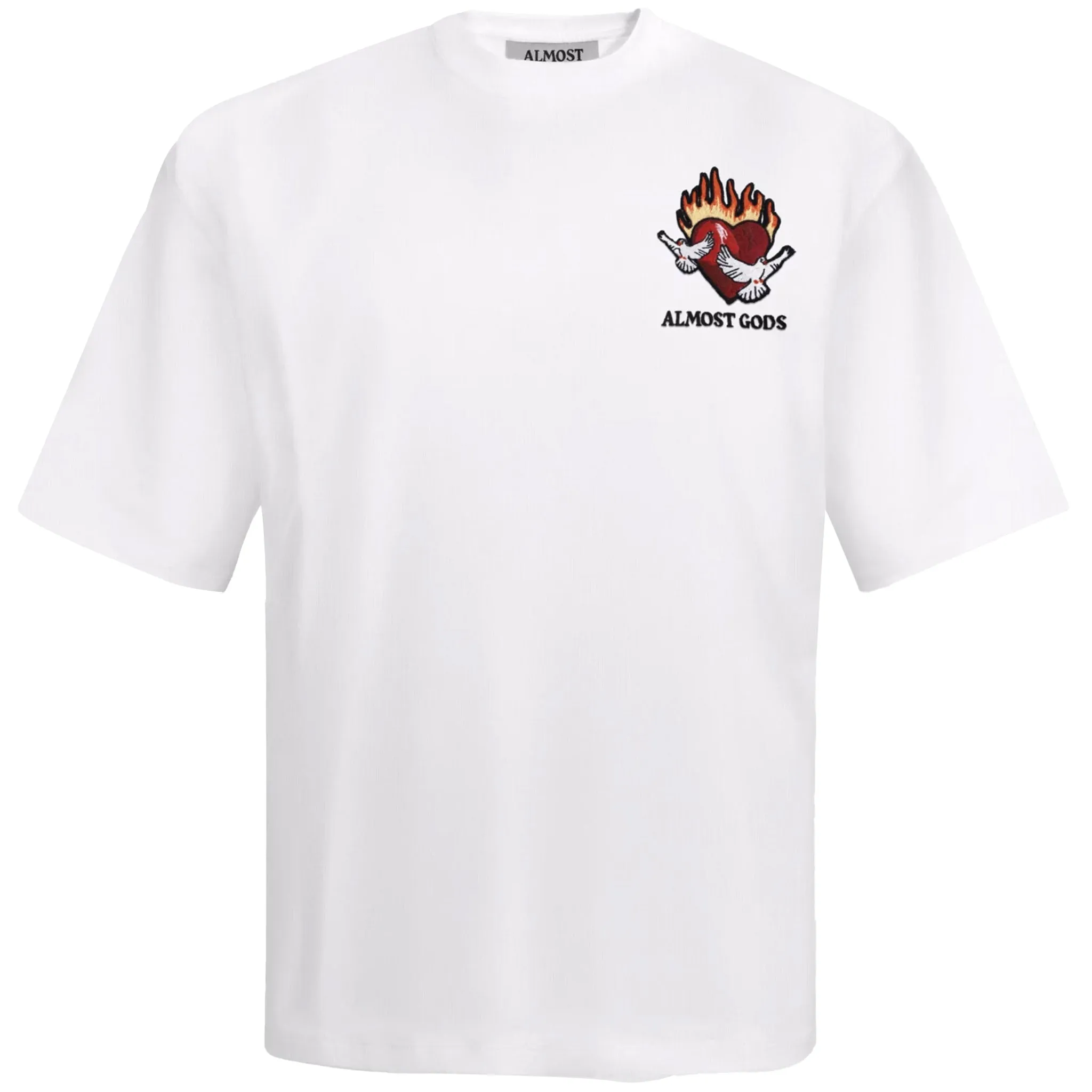 Burning Heart Tee (White)