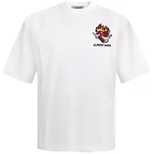 Burning Heart Tee (White)