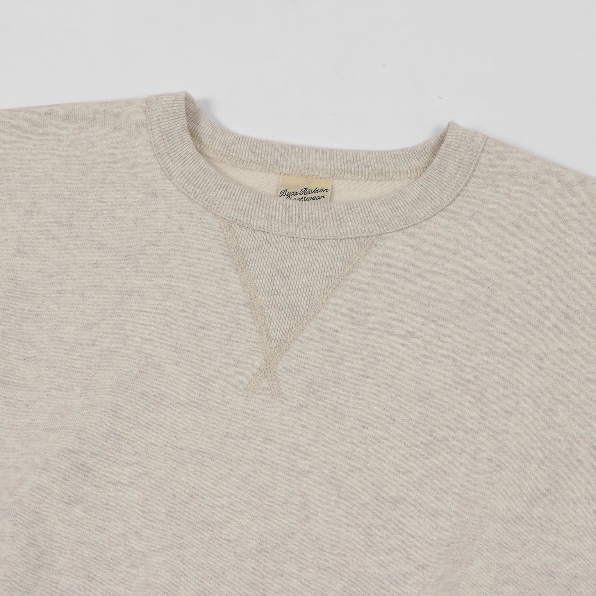 Buzz Rickson's Plain Crew Neck Sweater