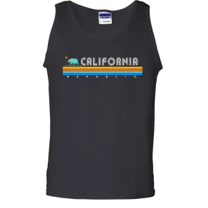 California Republic Vintage Stripe Asst Colors Tank Top
