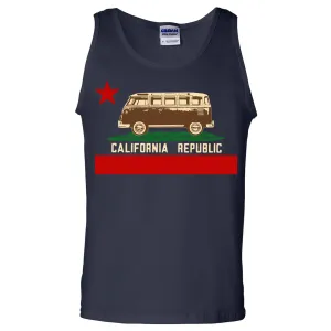 California Republic Vintage Van Asst Colors Tank Top