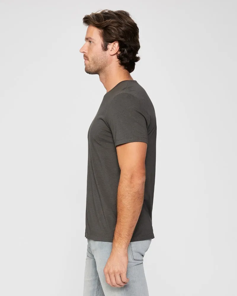 Cash Crew Neck T-Shirt - Iron Gate